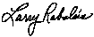 Larry Rabalais signature